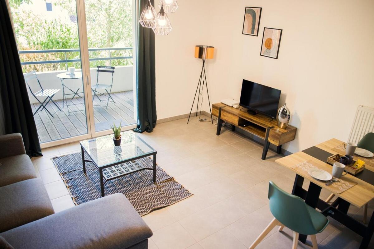 Le Jardin Sequoia ~ Climatisation ~ Parking Apartment L'Union Bagian luar foto